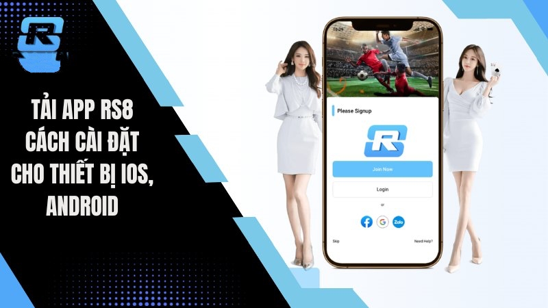 App RS8sport có cả trên hệ điều hành android và iOS